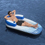 Cama de conducción de hidroforce de Bestway 183x97 cm azul