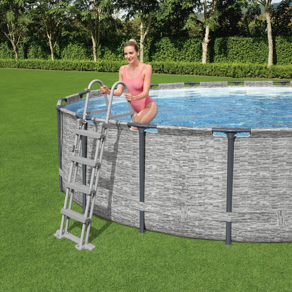 Bestway FlowClear swimming pool ladder with 4 steps 122 cm