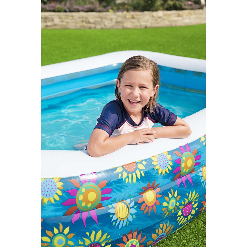 BESTWAY CHEUPS SWIPING Pool aufblasbar 229x152x56 cm blau