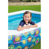 BESTWAY CHEUPS SWIPING Pool aufblasbar 229x152x56 cm blau