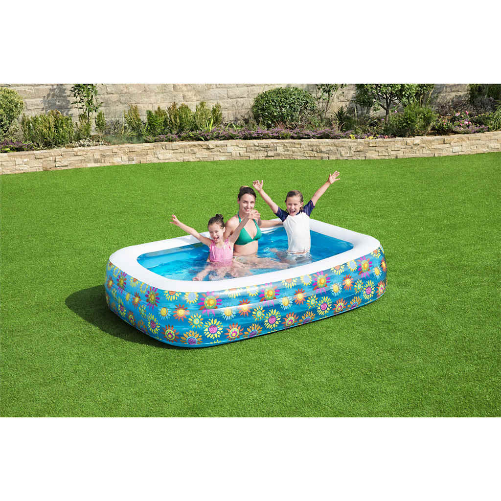BESTWAY CHEUPS SWIPING Pool aufblasbar 229x152x56 cm blau