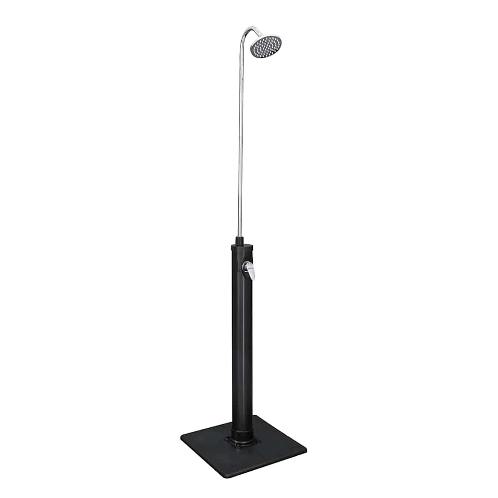 Bestway Flujo solar de ducha al aire libre 8 L Negro