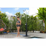 Bestway Flujo solar de ducha al aire libre 8 L Negro
