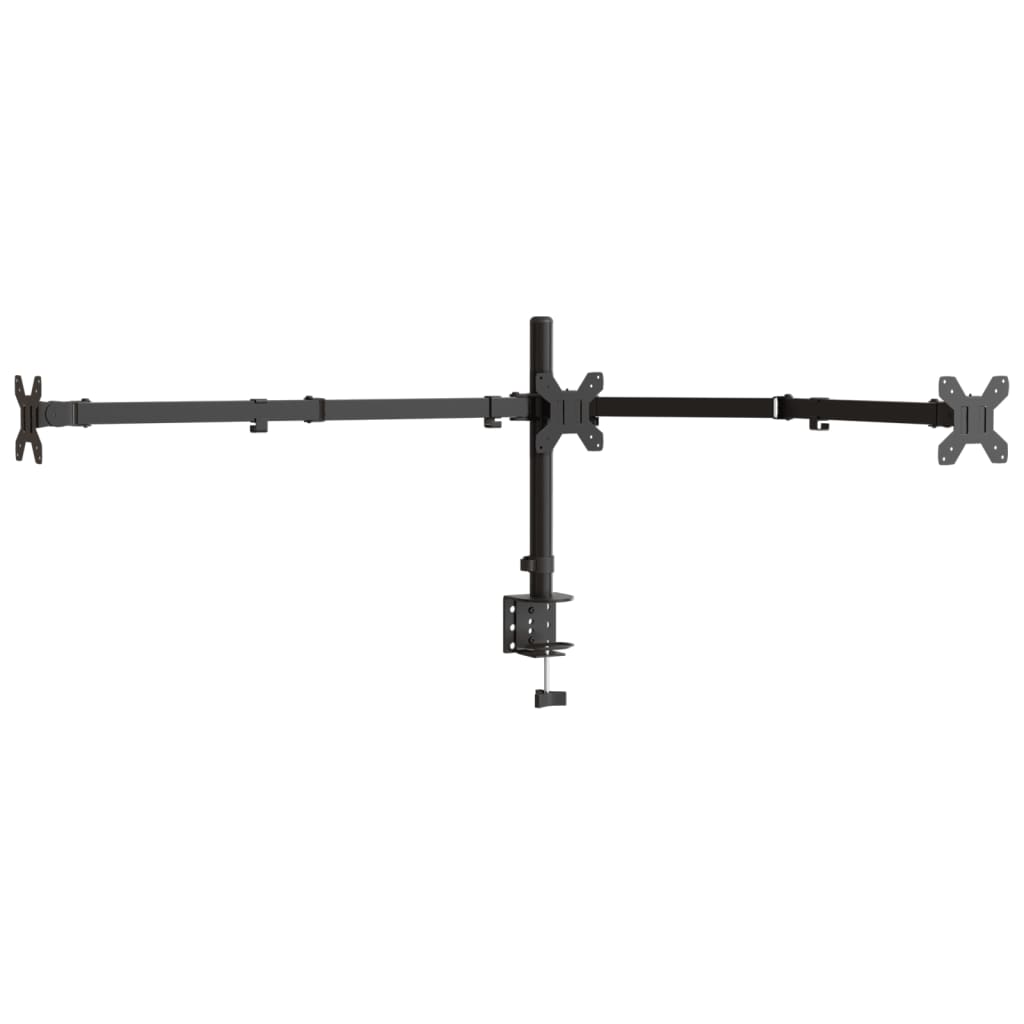 Standardy vidaxl monitoru Driebel Vesa 75 100 mm ocel černá