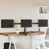 Standardy vidaxl monitoru Driebel Vesa 75 100 mm ocel černá