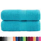 Vidaxl hostové ubrousky solund 2 ks 600 g m² 30x50 cm tyrkysové