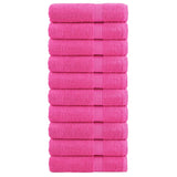 Serviettes de bain vidaxl solund 10 st 600 g m² 100x150 cm