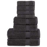 Vidaxl 8-Stéck Handduch SETTAL 600 G M²st-faarweg