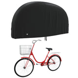 BIDAXL Cykeltäcke 200x70x110 cm 190t Oxford Black