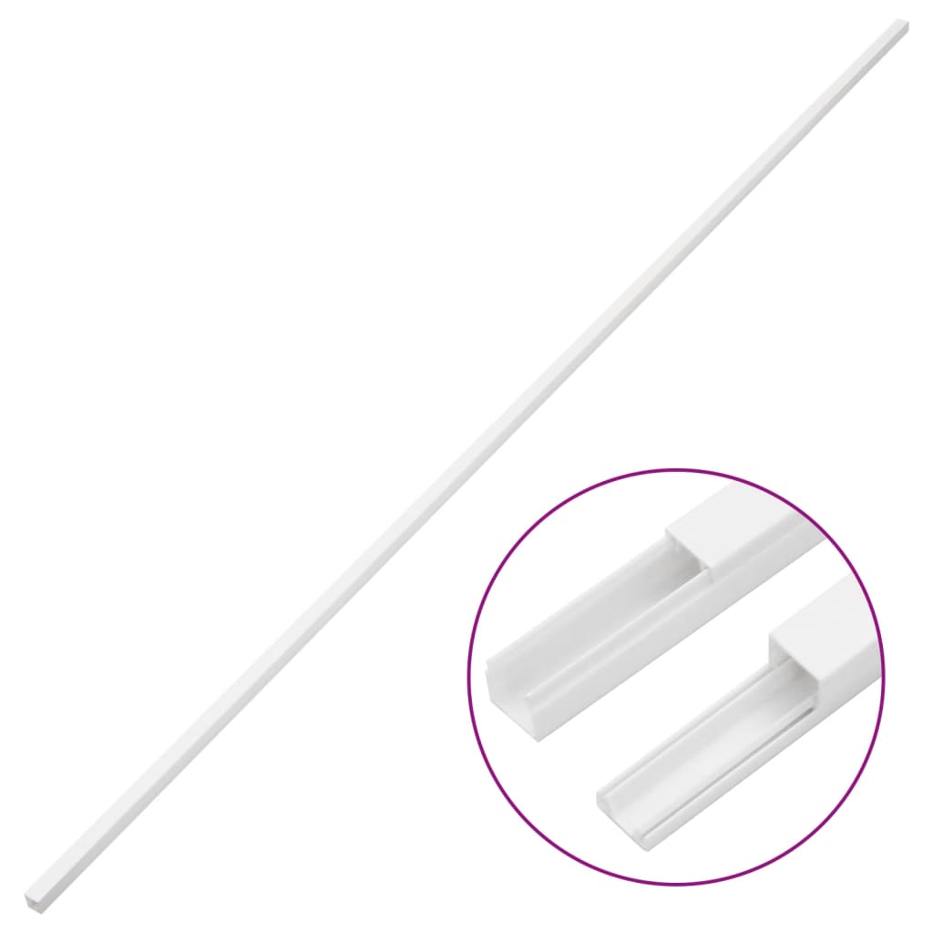 Vidaxl cable gutter 30x20 mm 10 m PVC