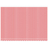Nadomestna krpa Vidaxl za Luifel Striped 4,5x3 m rdeča in bela