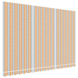 VidaXL replacement cloth for canopy striped 4.5x3 m multicolours