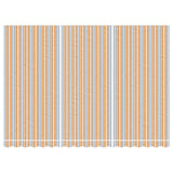 VidaXL replacement cloth for canopy striped 4.5x3 m multicolours