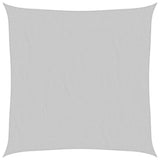 Vidaxl Zonnezeil 4,5x4,5 m 100% polyester oxford světle šedá