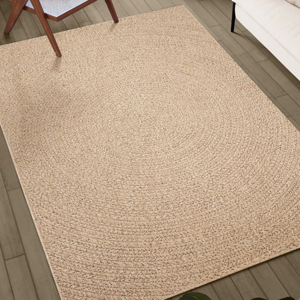 Vidaxl koberec Zizur uvnitř a vně 60x110 cm juta vzhledu