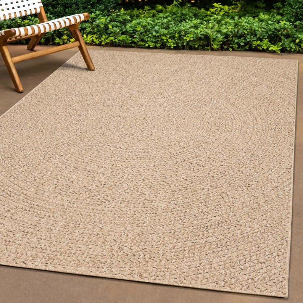 Vidaxl koberec Zizur uvnitř a vně 60x110 cm juta vzhledu