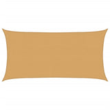 Vidaxl Zonnezeil 160 g m² Rectangular 2.5x4.5 m HDPE sand -colored