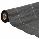 Vidaxl Carrot tissu 4x25 m polypropène noir