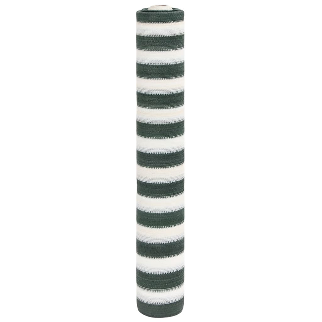 Vidaxl Privacynet 75 g m² 1,2x10 m hdpe zelená a bílá