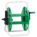 Vidaxl hose reel for 45 m 1 2 hose freestanding steel green