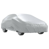 Vidaxl autohoes for sedan z posypkami w całkowicie srebrnym kolorze