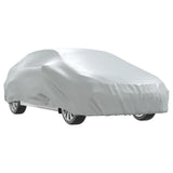 Vidaxl autohoes for sedan z posypkami l całkowicie srebra