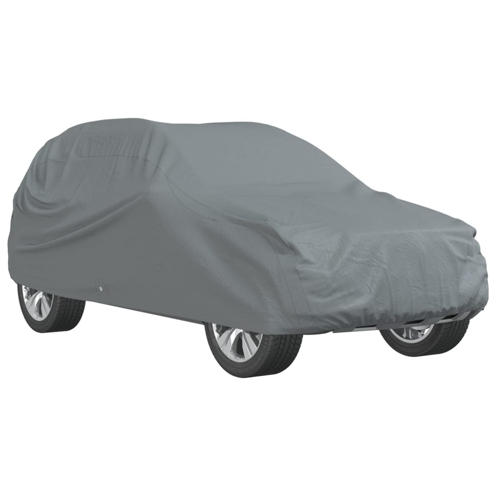Vidaxl Auto Cover pro SUV XL Netkaná látka zcela šedá
