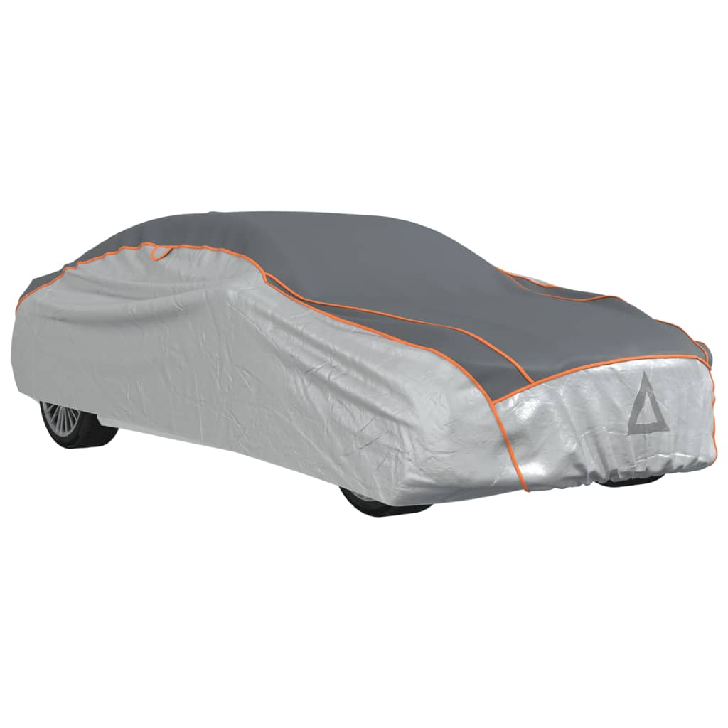 Copertura auto Vidaxl per protezione da berlina S argento e grigio