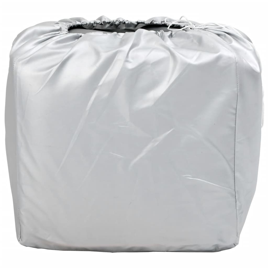 Vidaxl Auto Cover for Sedan Hail Protection L srebrne i szary