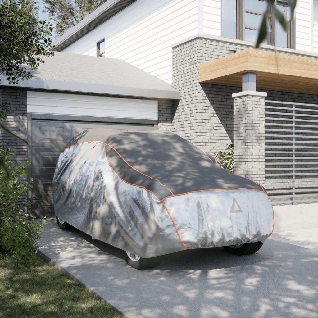 Vidaxl Auto cover for SUV Hagelbescherming XL silver and gray