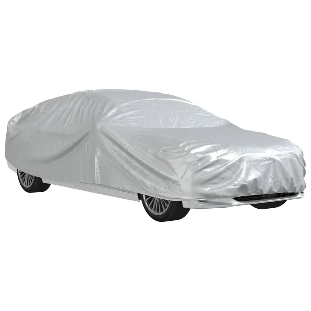 Vidaxl Autohoes for Sedan z rozkładami M Peva Srebrne