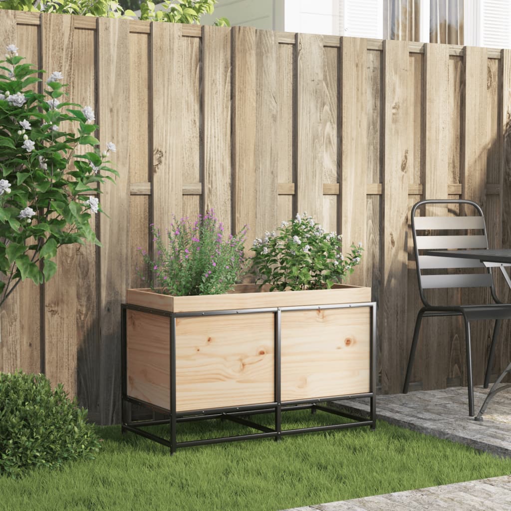 Vidaxl Planning box 80x40x50 cm Solid pine