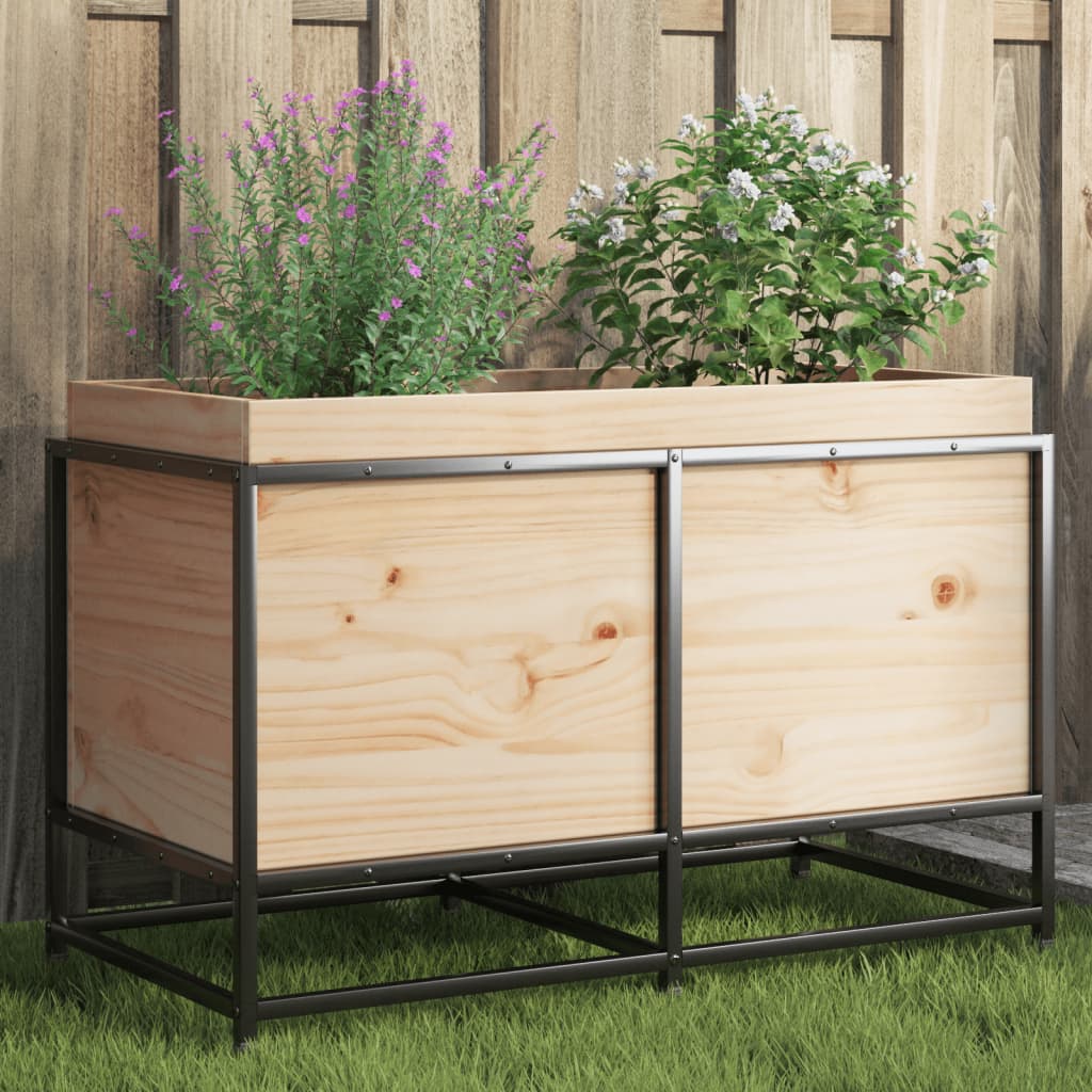 Vidaxl Planning box 80x40x50 cm Solid pine