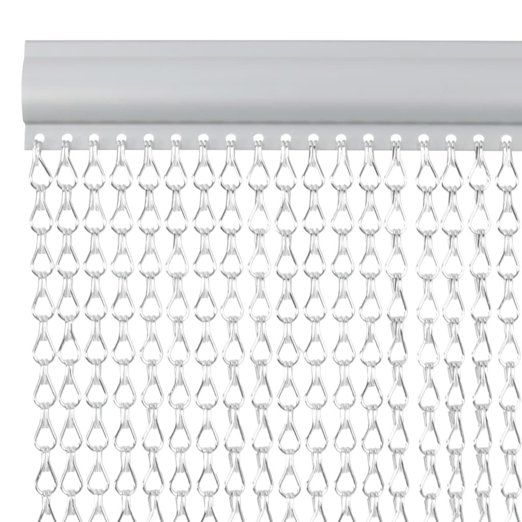 VIDAXL CHIENSKE CENTAS 80x201 cm aluminij