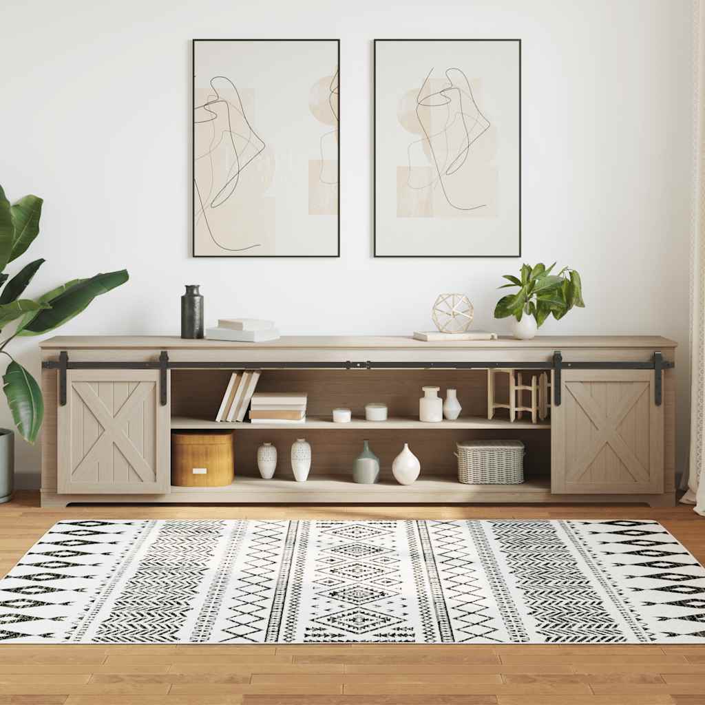Sospensione Vidaxl Set per porta scorrevole 244 cm in acciaio al carbonio