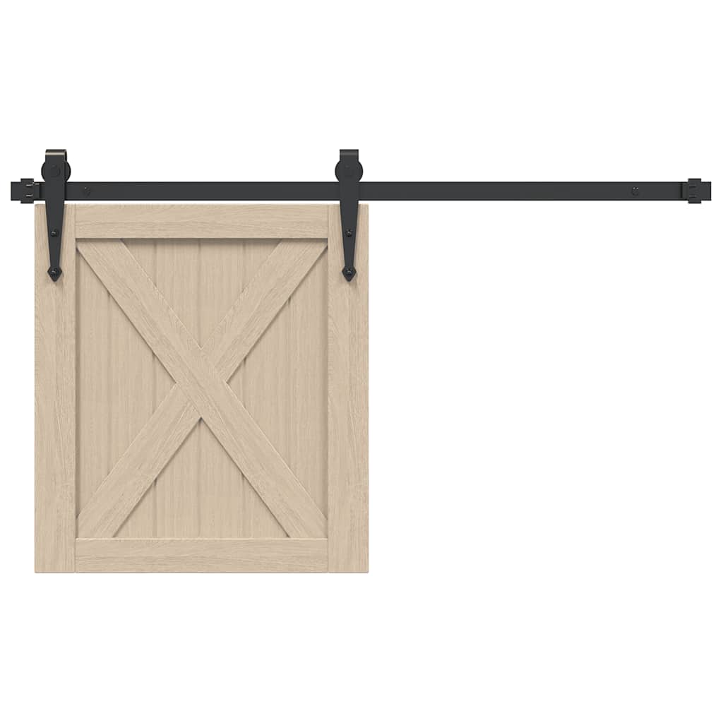Vidaxl Suspension Set fir d'Schieberdier 91 cm Kuelestoff Stol