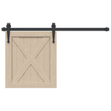 Vidaxl Suspension Set fir d'Schieberdier 91 cm Kuelestoff Stol