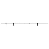 Vidaxl Suspension Set fir d'Schieberier 244 cm Kuelestoff Stol