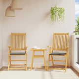 Vidaxl Gaarf Sëtz Këssen 2 PCS Square 45x45x2 cm Anthhacite -Colored