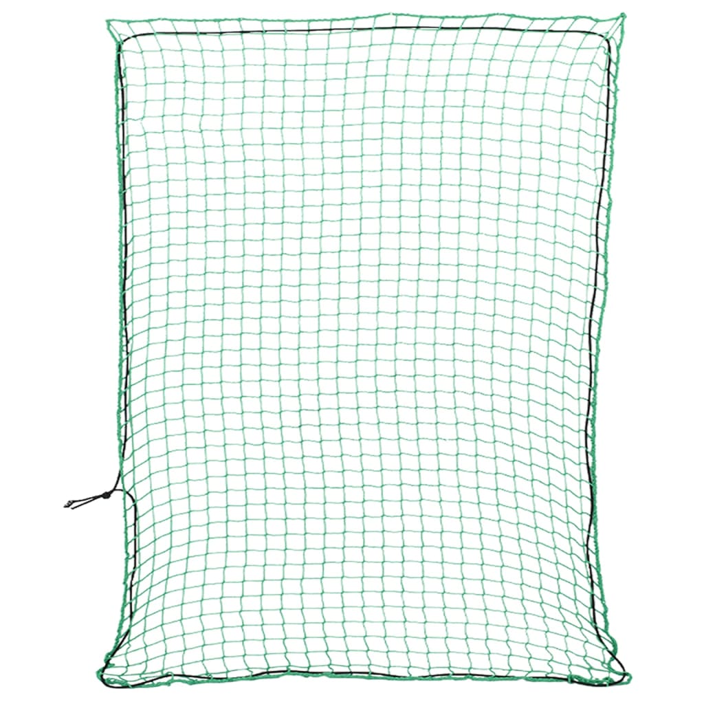 VIDAXL -Anhänger -Netzwerk Elastic Seil 3x2,5 m Polypropengrün