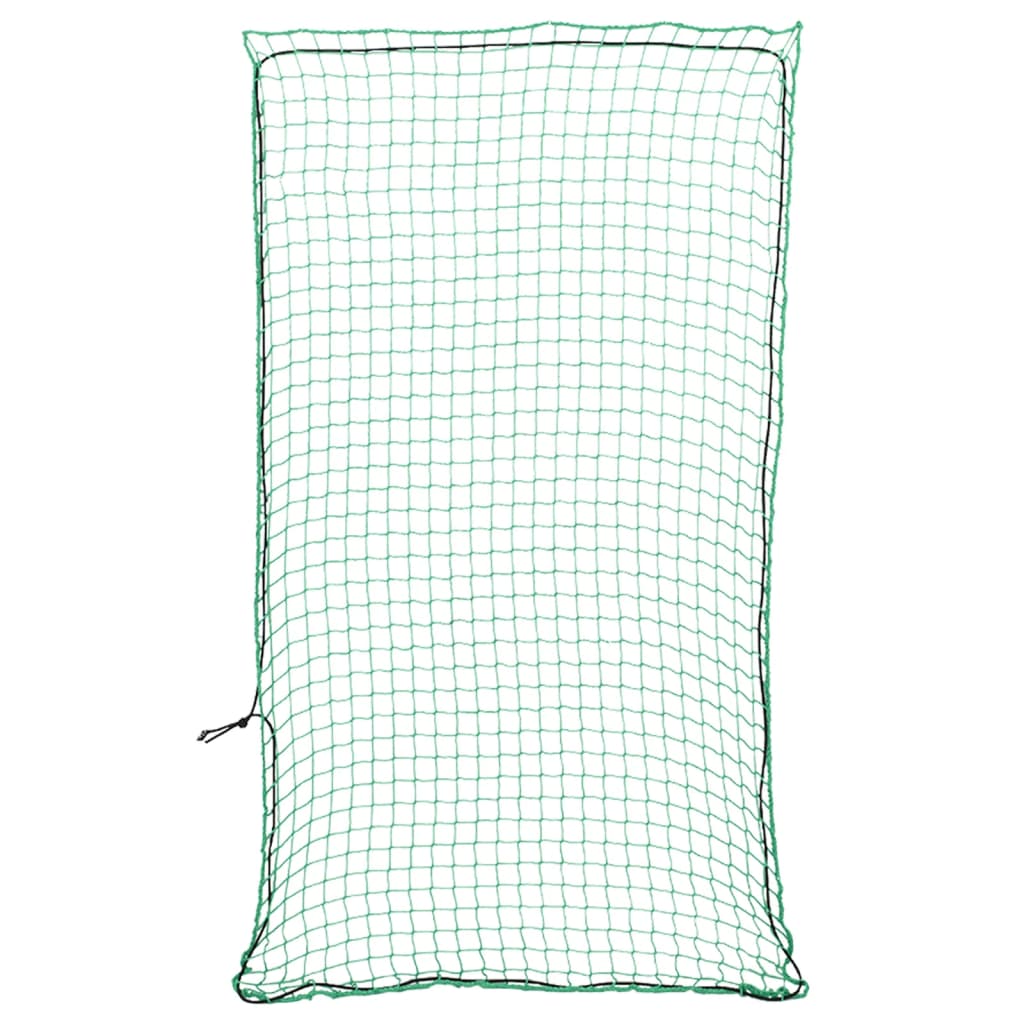 Elastická lana přívěsu Vidaxl 4,5x2,5 m polypropen zelená