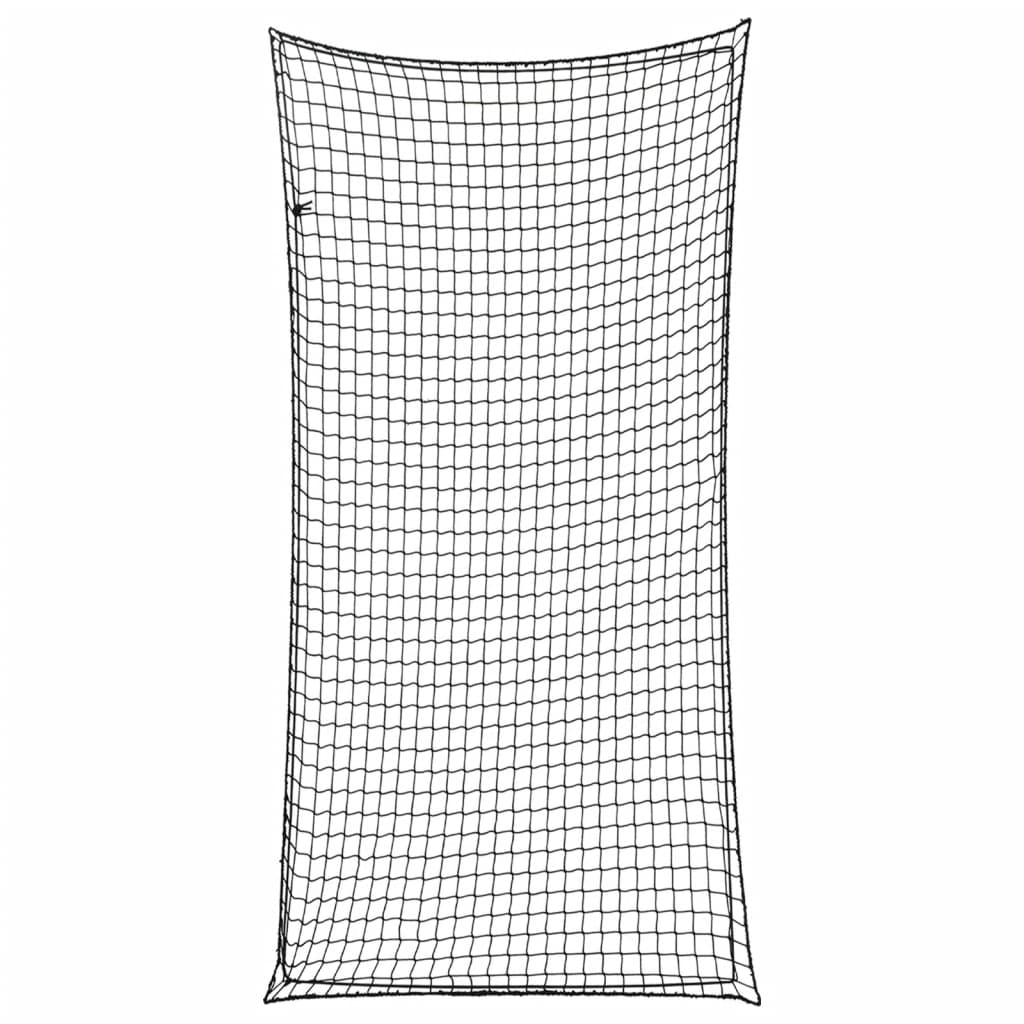 Vidaxl přívěs síť elastický lano 6x3 m polypropen černé