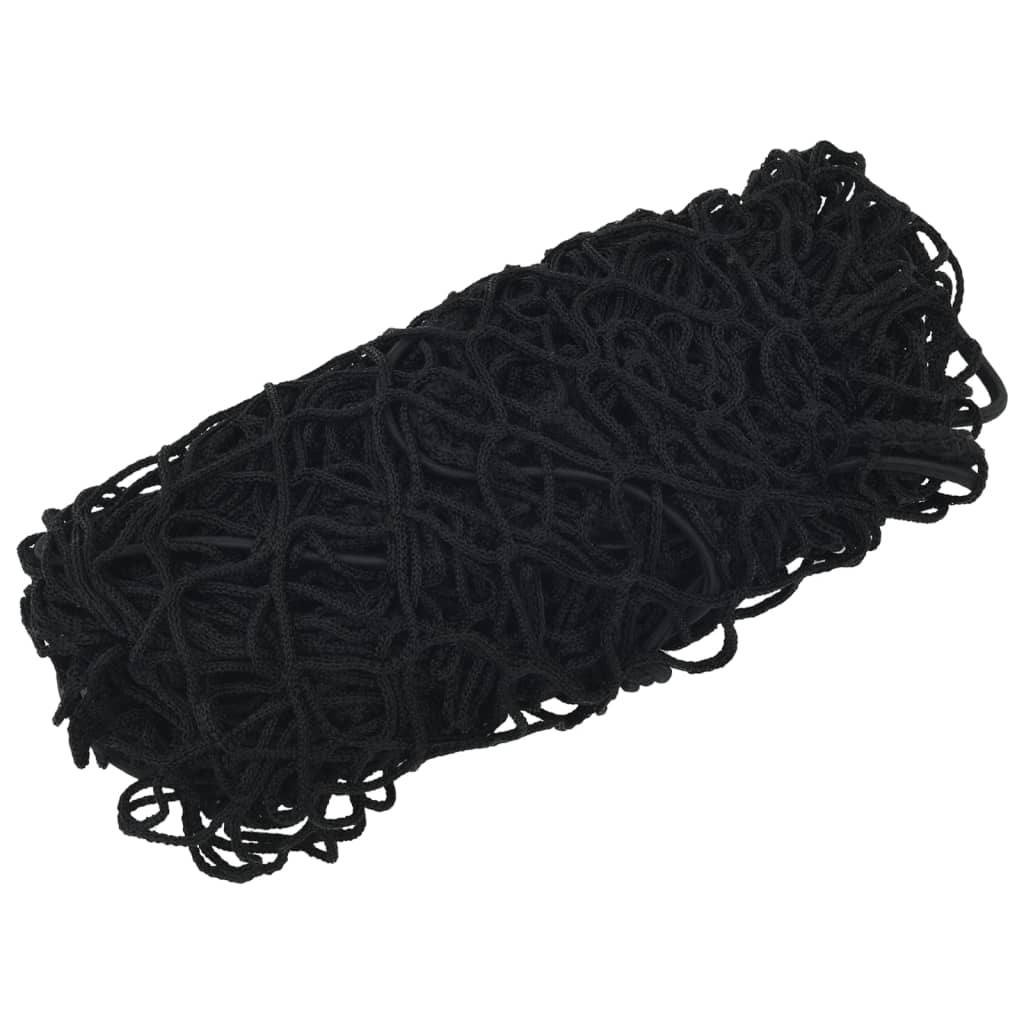 Elastická lana sítí Vidaxl přívěsu 7x3,5 m polypropen černá