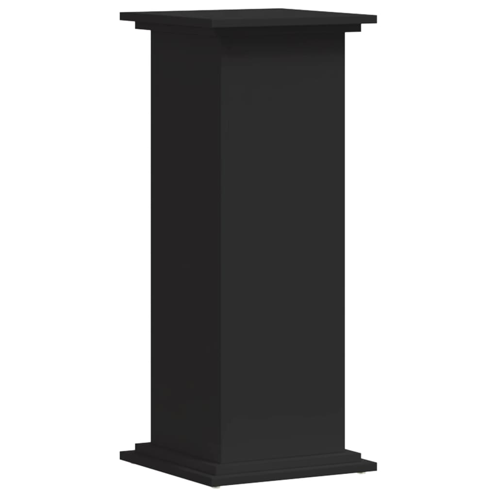 VidaXL Plant Standard 33x33x80 cm Processed Wood Black