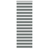 Vidaxl Zebra roller blind 80x200 cm dust width 75.9 cm dark gray