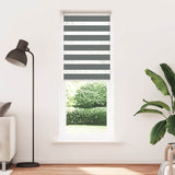 Vidaxl Zebra roller blind 80x200 cm dust width 75.9 cm dark gray