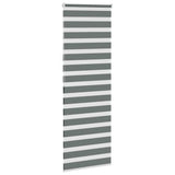 Vidaxl Zebra roller blind 80x200 cm dust width 75.9 cm dark gray