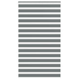 Vidaxl zebra roller slepý 125x230 cm šířka tmavé šířky 120,9 cm tmavě šedá