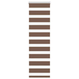 Vidaxl Zebra Roller Slepi 40x150 cm Širina prahu 35,9 cm poliestrska rjava