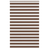 Vidaxl Zebra roller blind 150x200 cm dust width 145.9 cm polyester brown